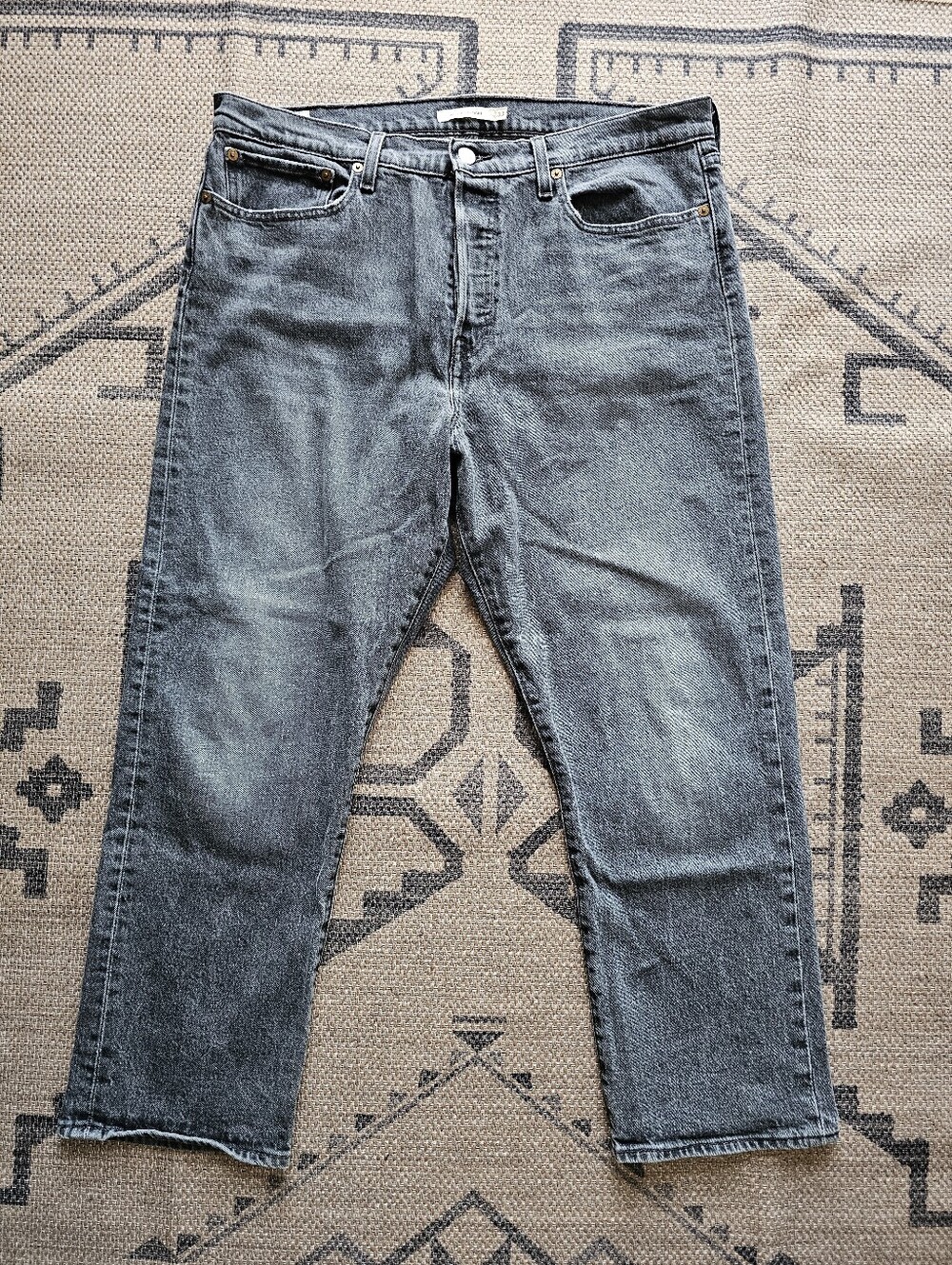 Levi's Wedge Straight Jean in Well Worn wash
